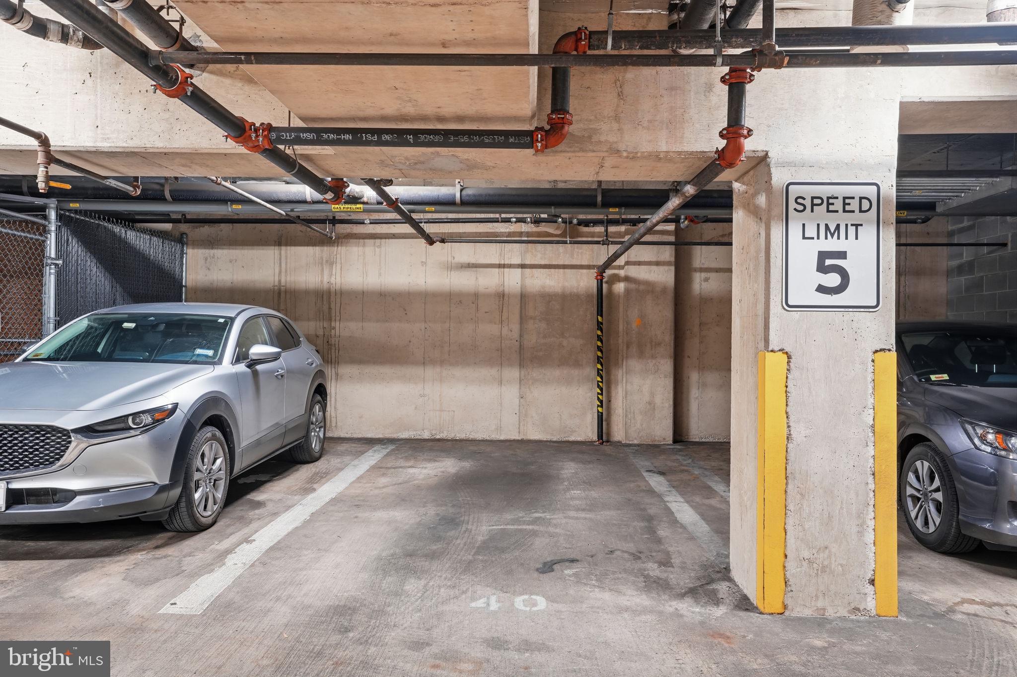 1300 N Street Northwest, Unit 207 Washington, DC 20005 - Photo 20 of 24 a view of parking garage
