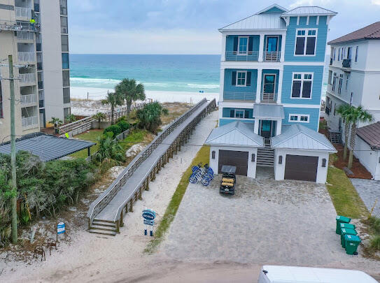 190 Open Gulf Street Miramar Beach, FL 32550 - Photo 2 of 15 an aerial view of a house with a garden and plants