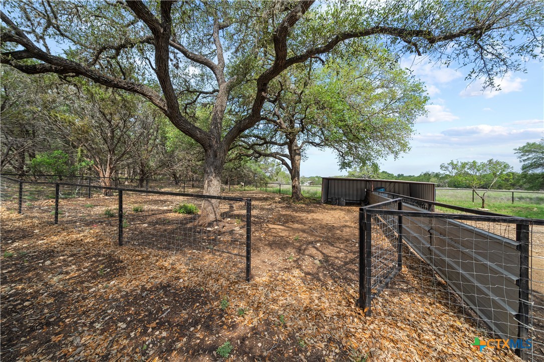 351 Line Camp Loop Spring Branch, TX 78070 - Photo 21 of 27 a view of a yard with wooden fence
