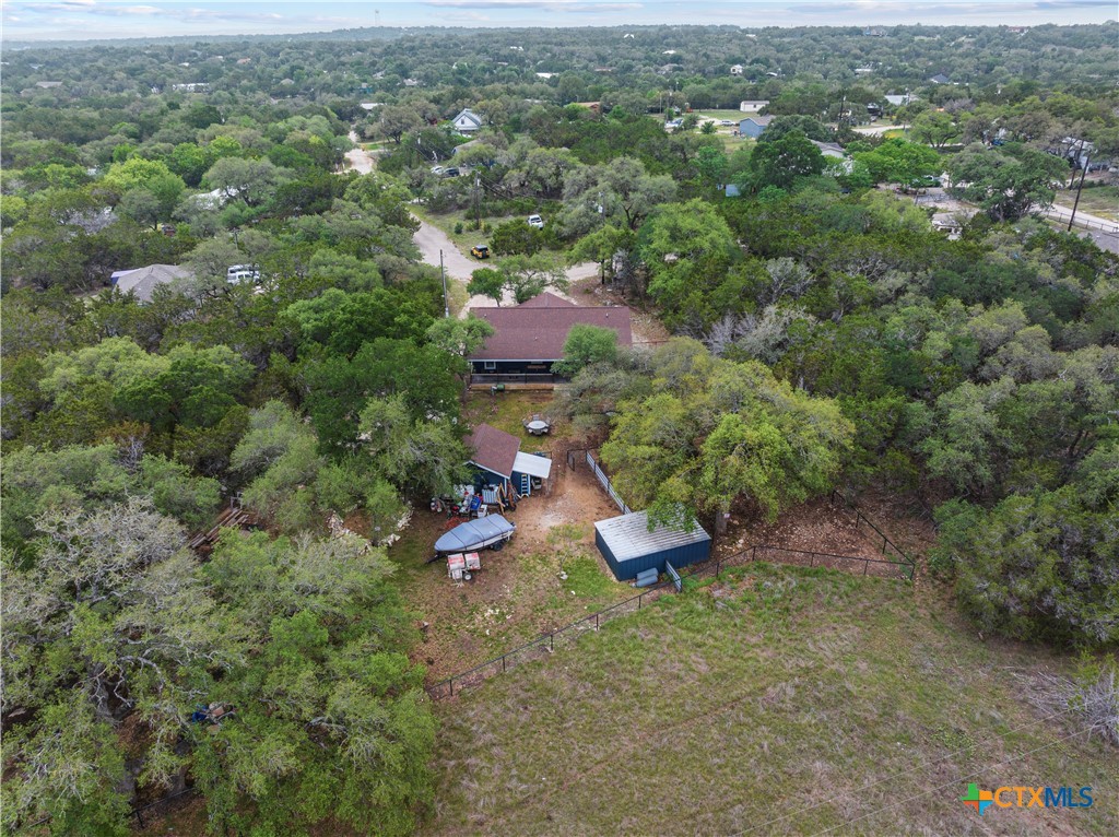 351 Line Camp Loop Spring Branch, TX 78070 - Photo 26 of 27 an aerial view of a house with a yard