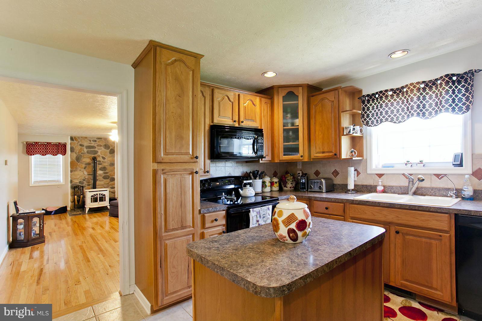 1209 Hollow Road Gore, VA 22637 - Photo 8 of 30 a kitchen with a sink a counter top space cabinets and stainless steel appliances