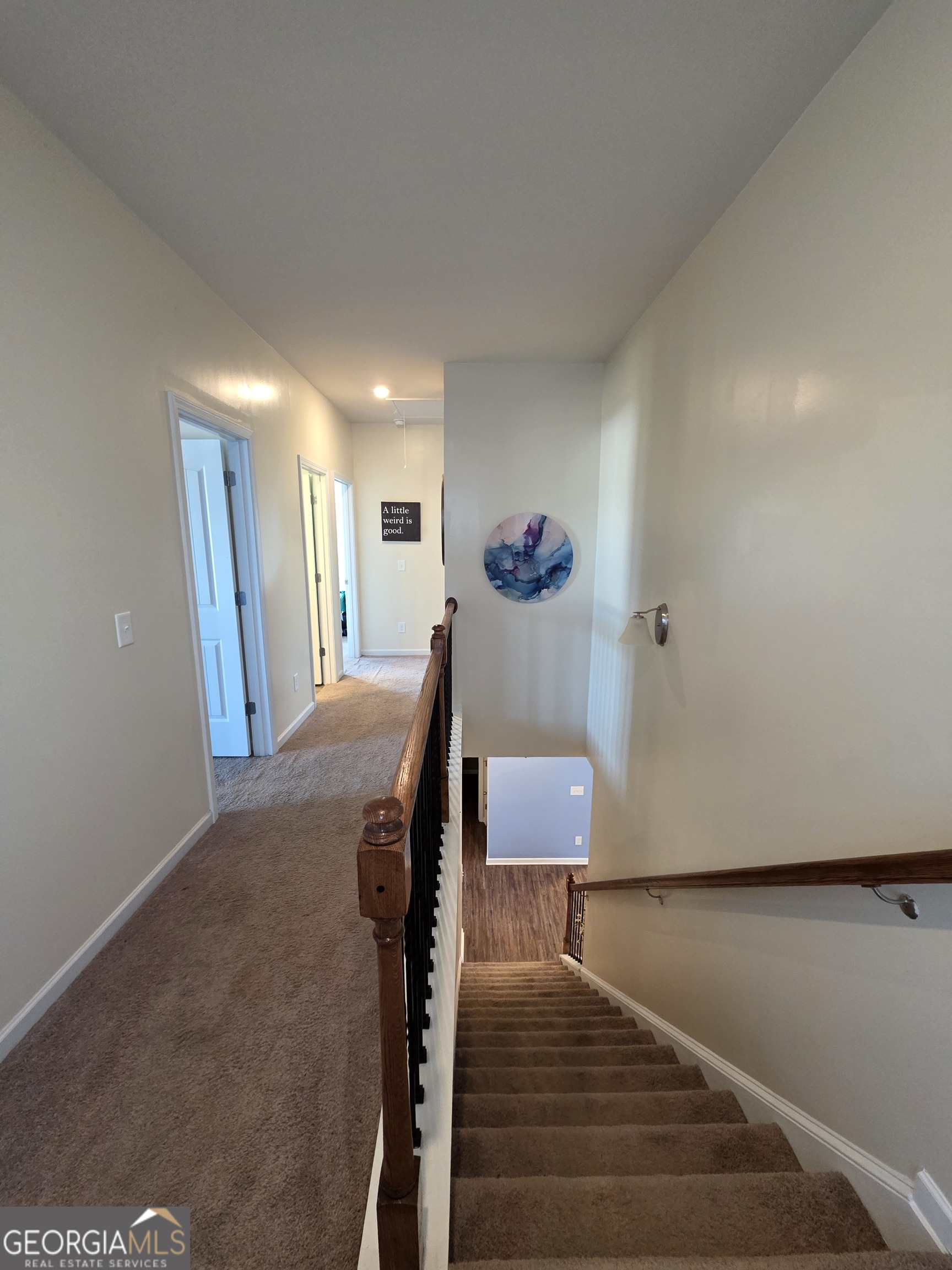28 Thacker Trail Adairsville, GA 30103 - Photo 7 of 14 a view of a hallway with seating area