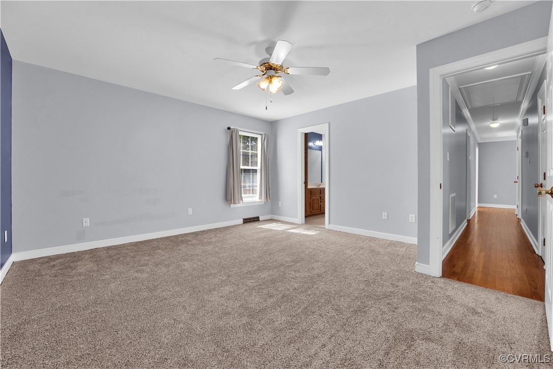 5285 Sandy Valley Road Mechanicsville, VA 23111 - Photo 23 of 37 a view of a livingroom with a ceiling fan