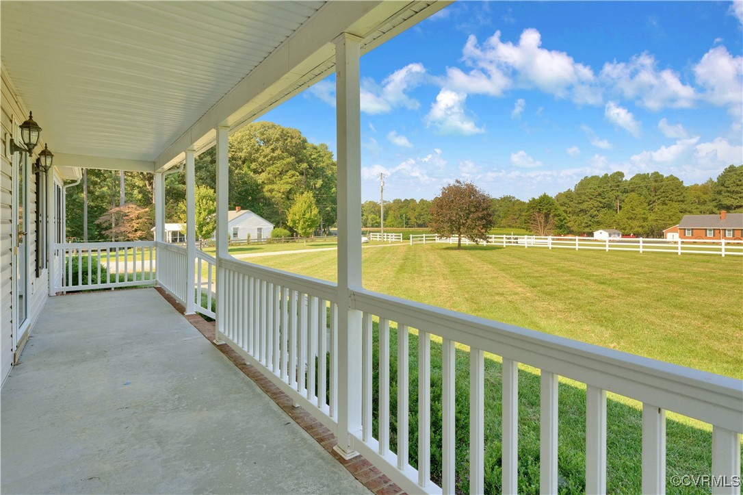 5285 Sandy Valley Road Mechanicsville, VA 23111 - Photo 9 of 37 a view of a city from a balcony