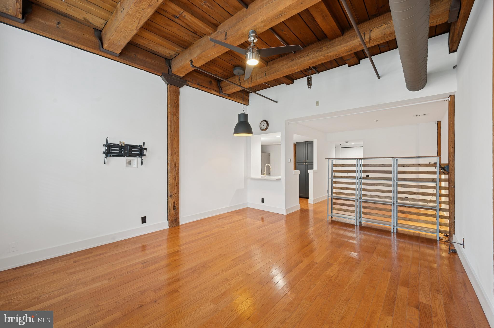 301 Race Street, Unit 308 Philadelphia, PA 19106 - Photo 11 of 17 a view of empty room with wooden floor
