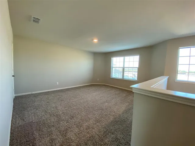 a close view of closet