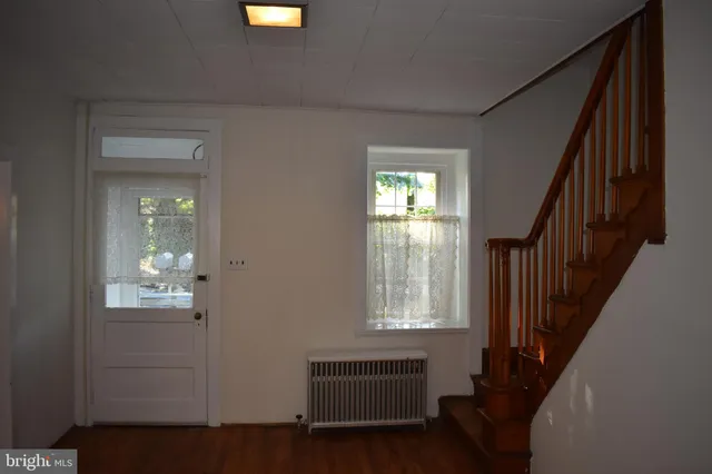 wooden floor in an empty room