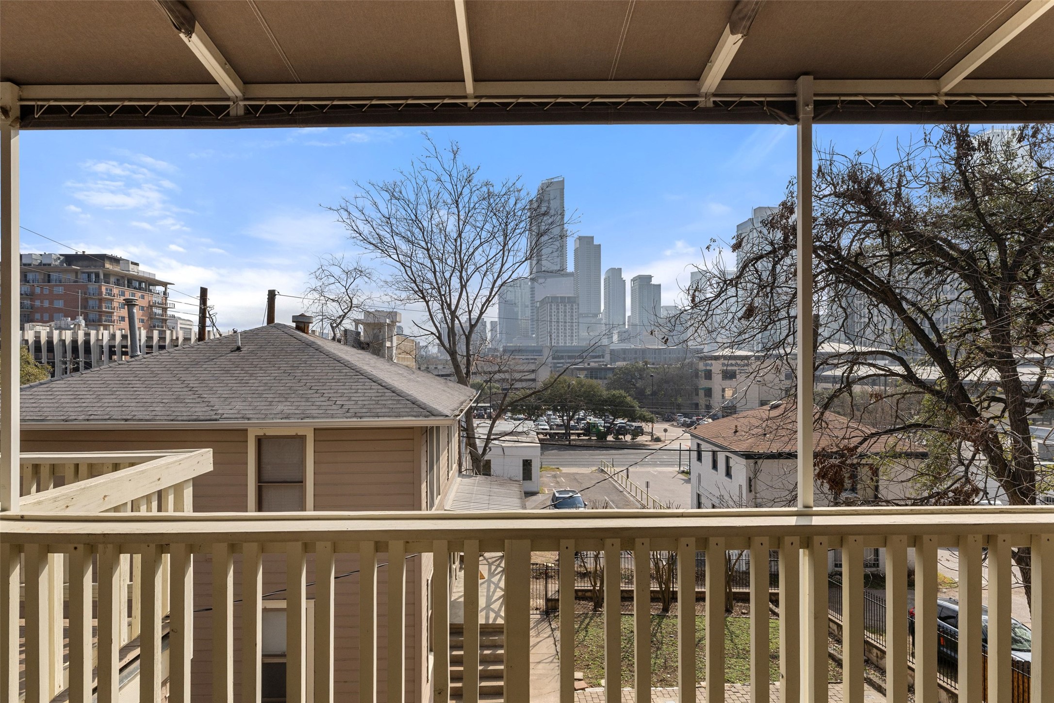 613 Baylor Street Austin, TX 78703 - Photo 20 of 40 a view of a brick house with a window