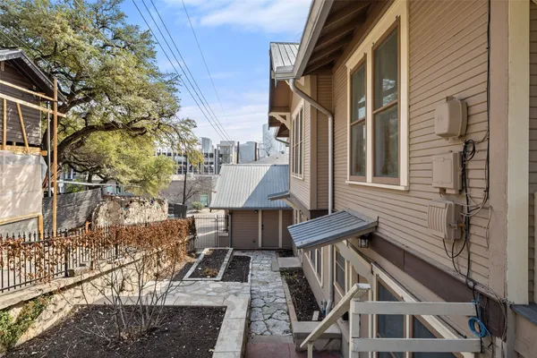 a view of outdoor space deck and patio