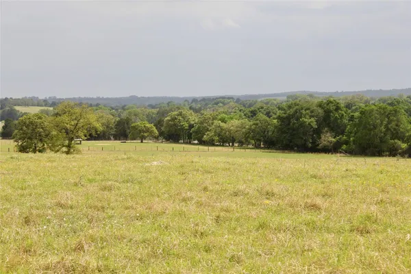 a view of a lake and mountain in the back