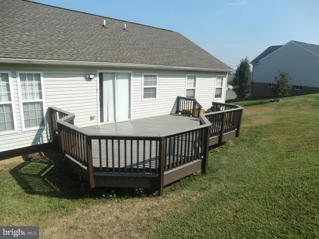 a view of a roof deck