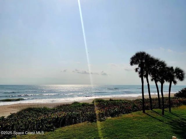a view of ocean view with beach