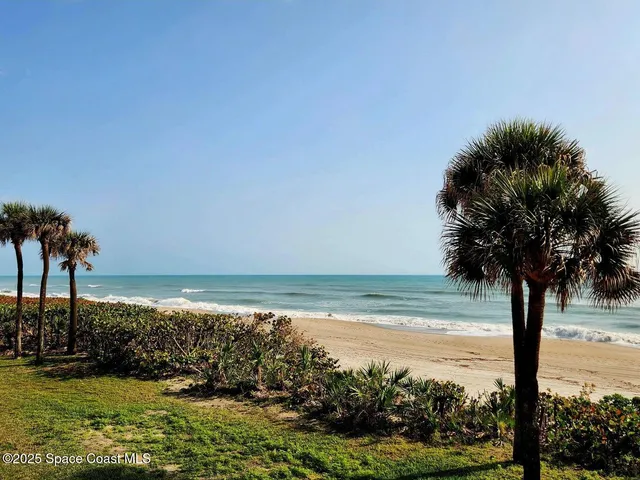 a view of an ocean beach and beach