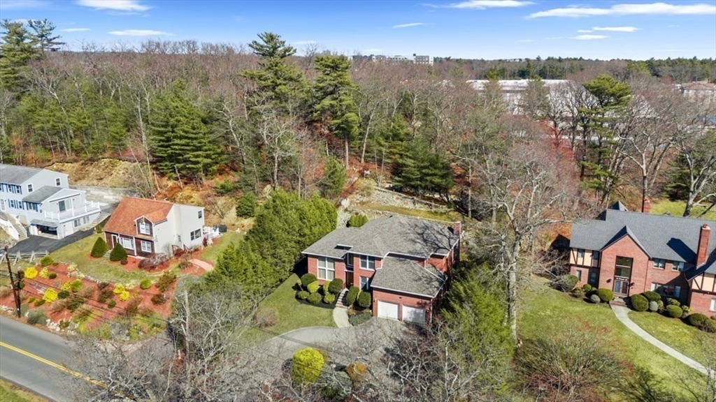 49 Forest Street Saugus, MA 01906 - Photo 3 of 42 an aerial view of a house with a yard