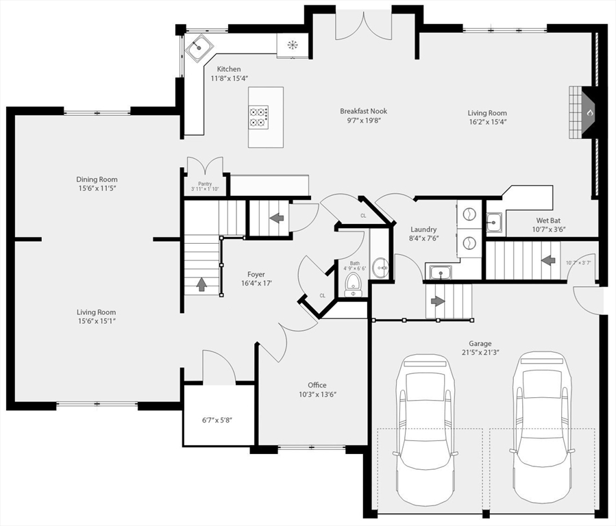 49 Forest Street Saugus, MA 01906 - Photo 39 of 42 a picture of a bathroom with a sink