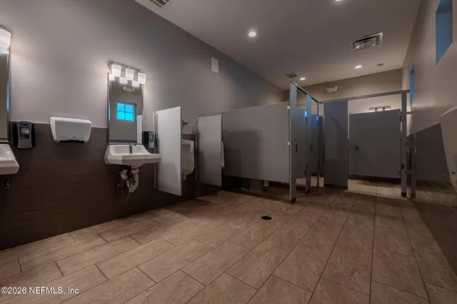 a view of a storage in a room