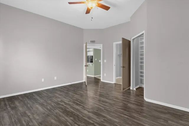 a view of front door