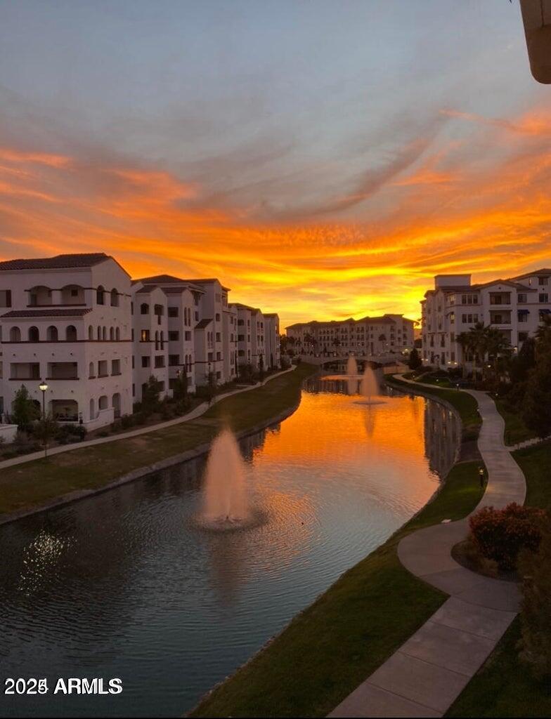 2511 West Queen Creek Road, Unit 146 Chandler, AZ 85248 - Photo 52 of 53 Sunset waterway