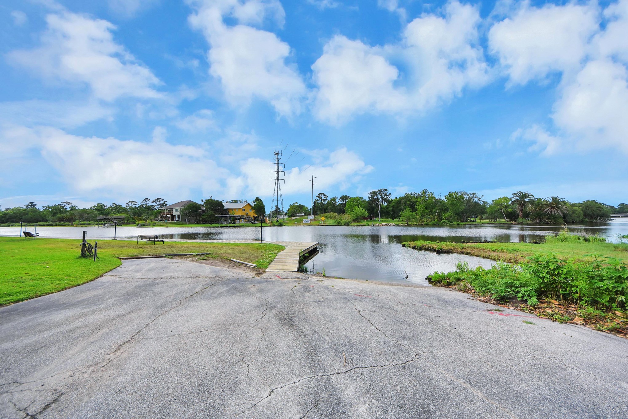 2117 Casa Rio Circle Dickinson, TX 77539 - Photo 23 of 23 a view of a lake with a yard and lake view