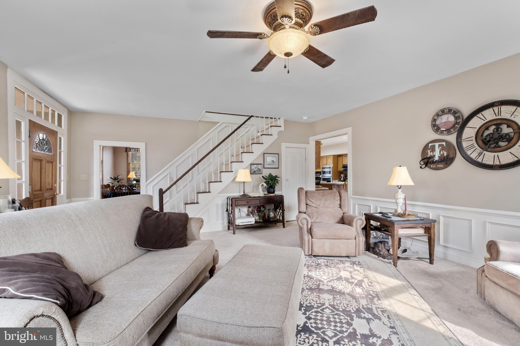 3421 Allen Road Eden, MD 21822 - Photo 14 of 56 a living room with furniture and a chandelier