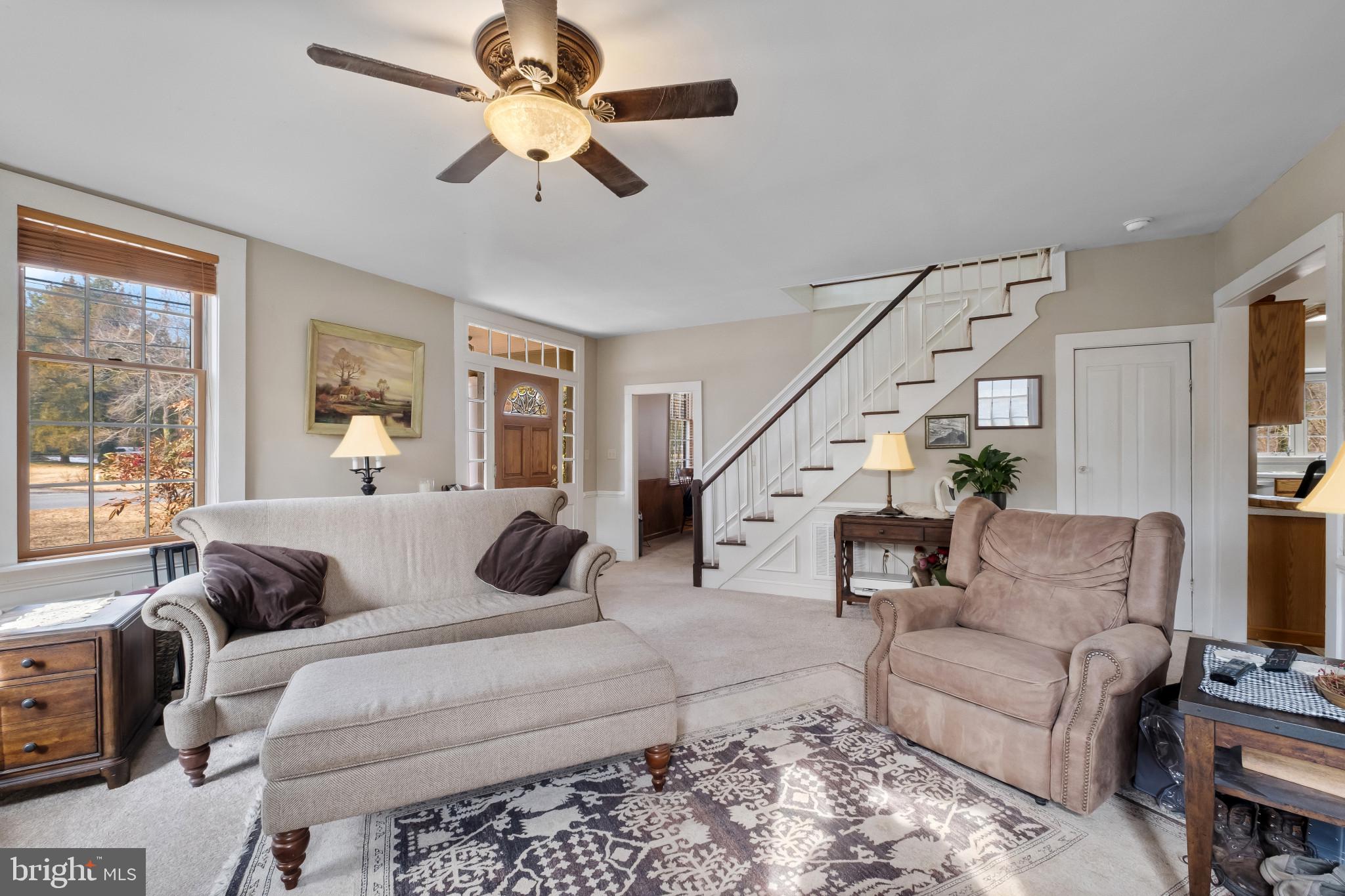 3421 Allen Road Eden, MD 21822 - Photo 15 of 56 a living room with furniture ceiling fan and a window