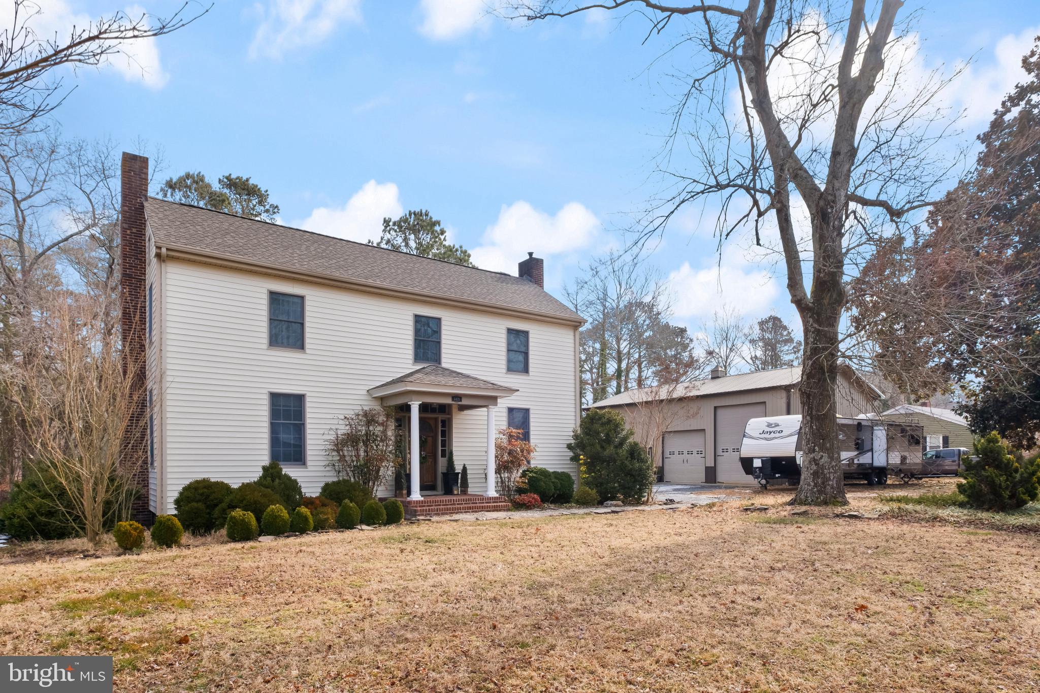 3421 Allen Road Eden, MD 21822 - Photo 3 of 56 a front view of a house with a yard