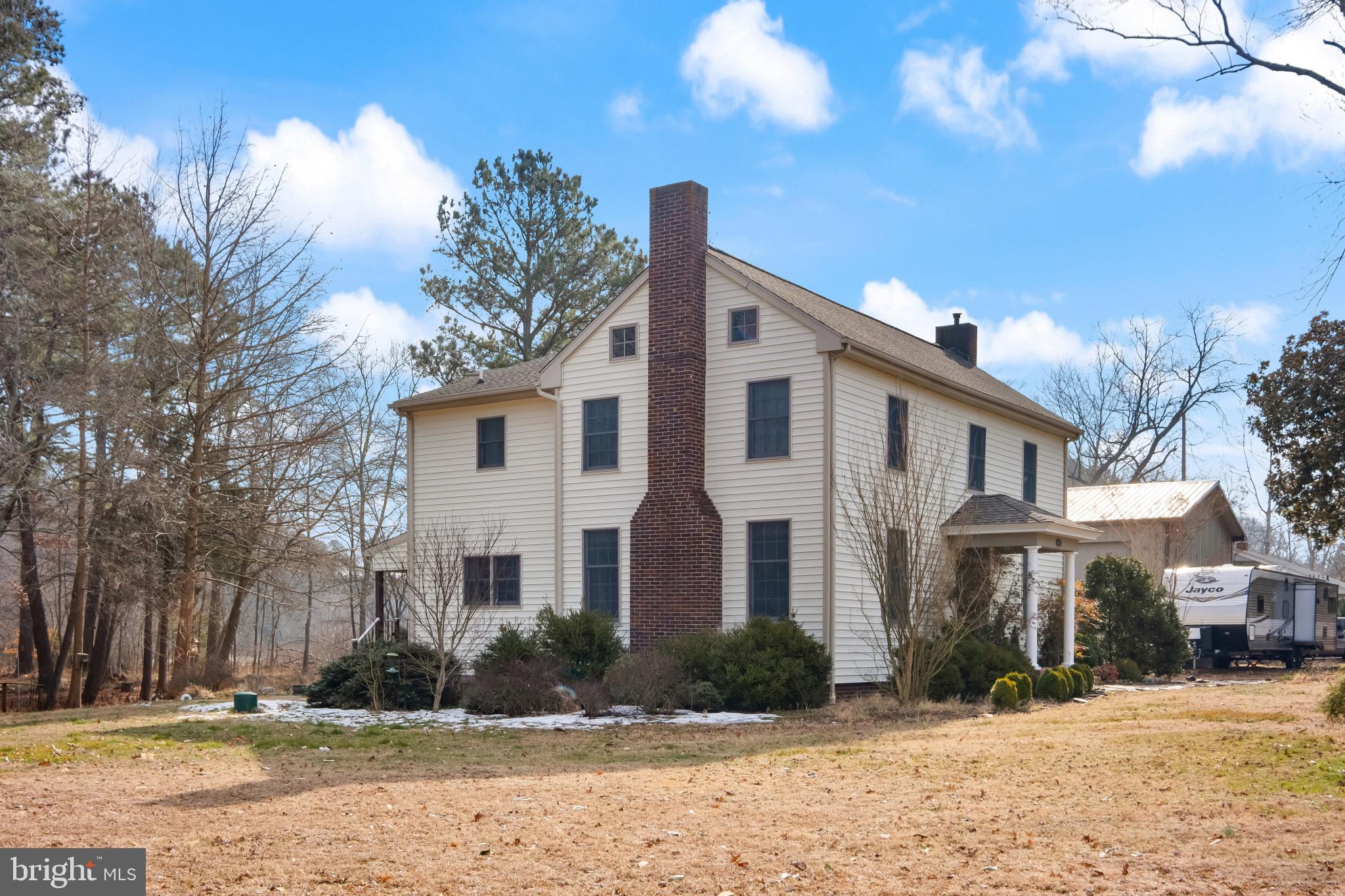 3421 Allen Road Eden, MD 21822 - Photo 4 of 56 a front view of a house with a yard