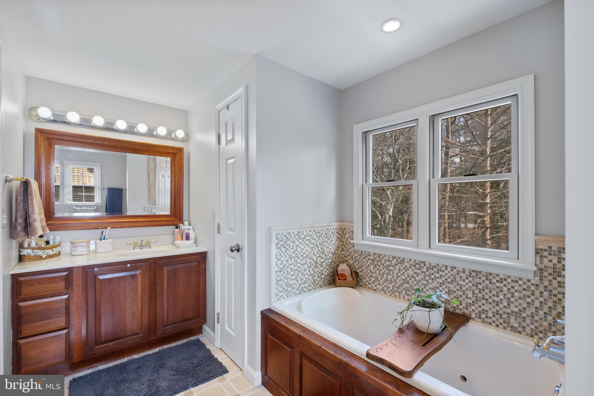 3421 Allen Road Eden, MD 21822 - Photo 47 of 56 a bathroom with a tub sink and mirror