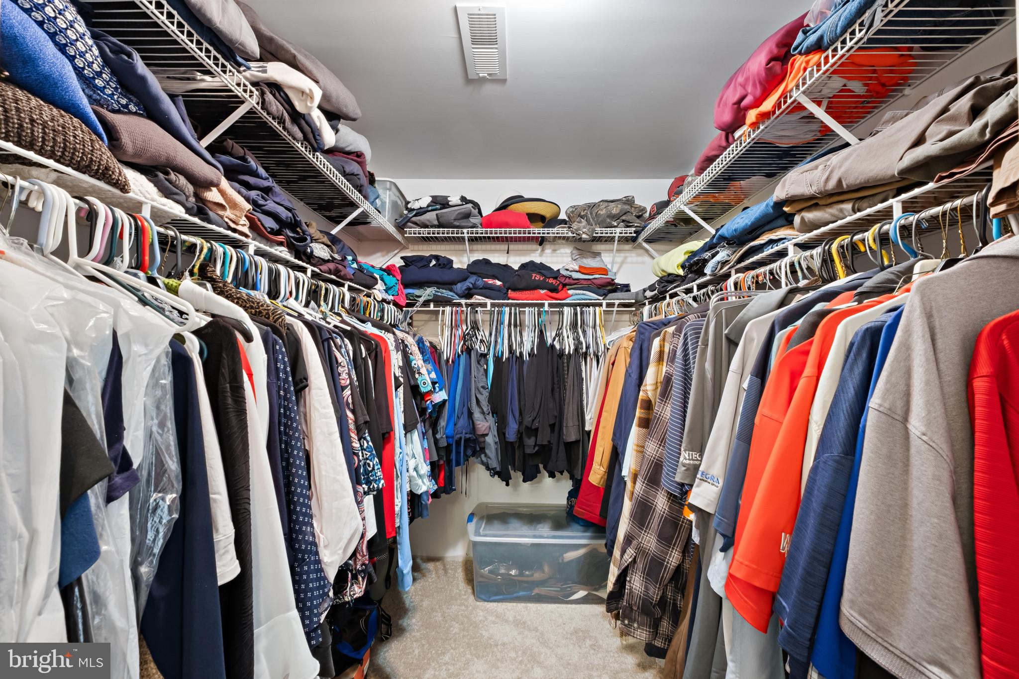 3421 Allen Road Eden, MD 21822 - Photo 50 of 56 a view of walk in closet with clothes and shoes