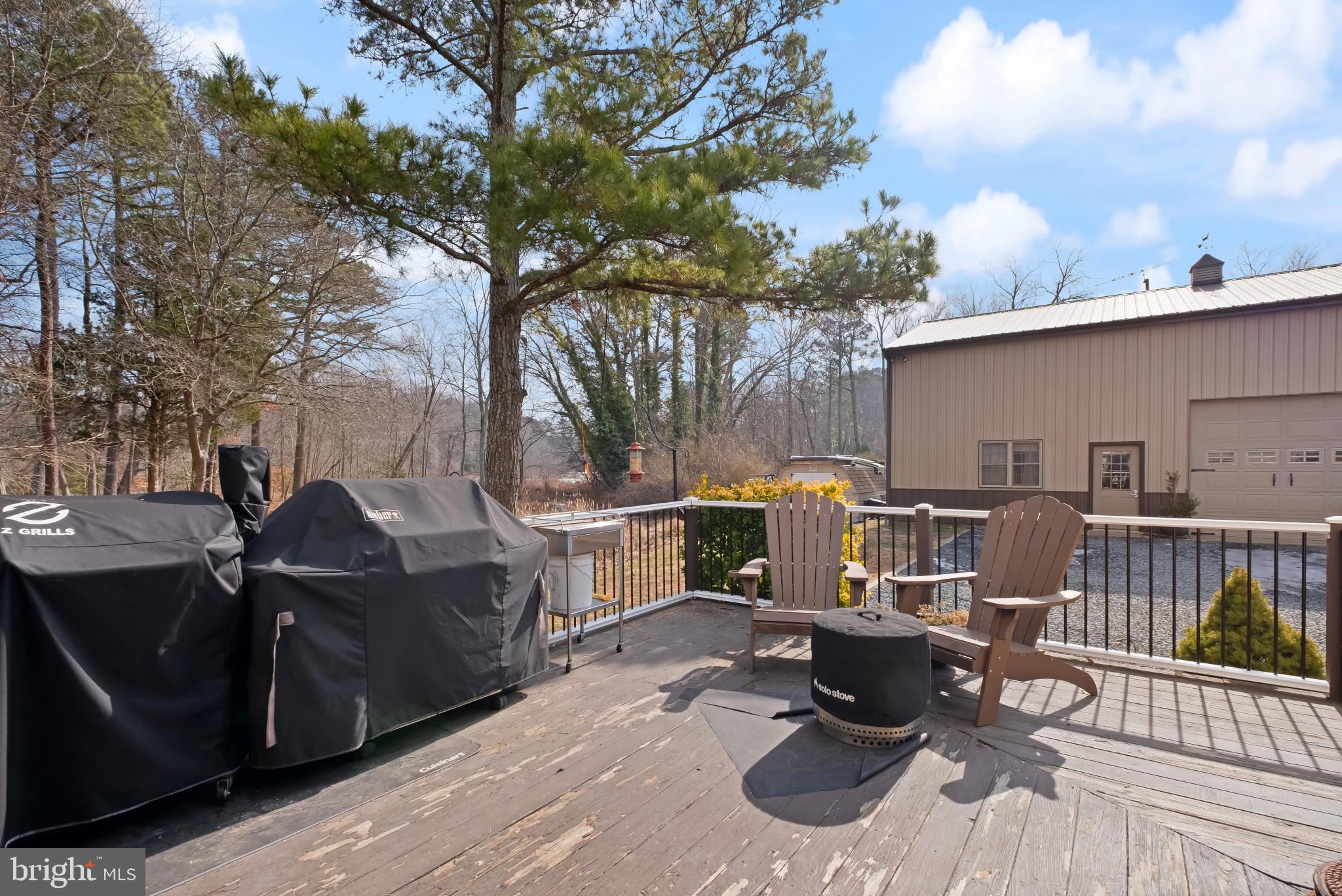 3421 Allen Road Eden, MD 21822 - Photo 52 of 56 a view of a balcony with chairs