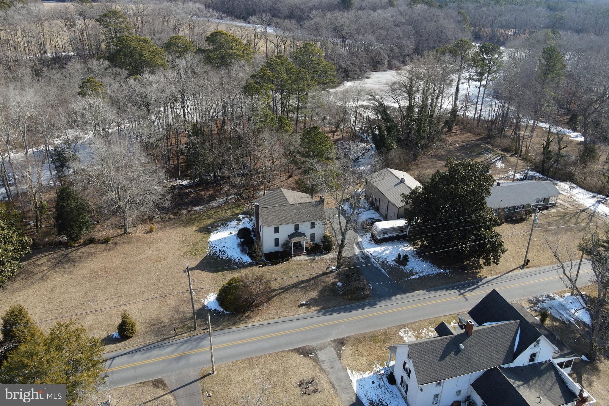 3421 Allen Road Eden, MD 21822 - Photo 7 of 56 an aerial view of a house with a yard