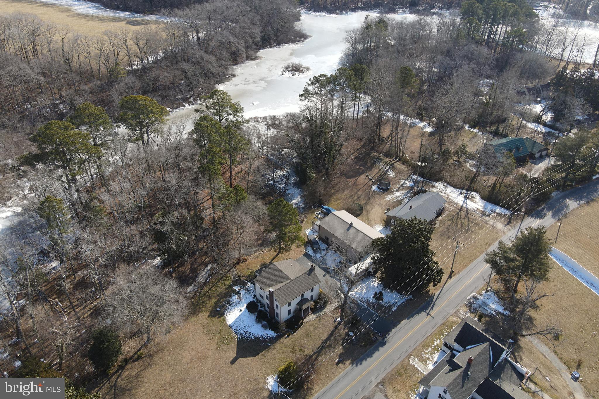 3421 Allen Road Eden, MD 21822 - Photo 9 of 56 an aerial view of house with yard