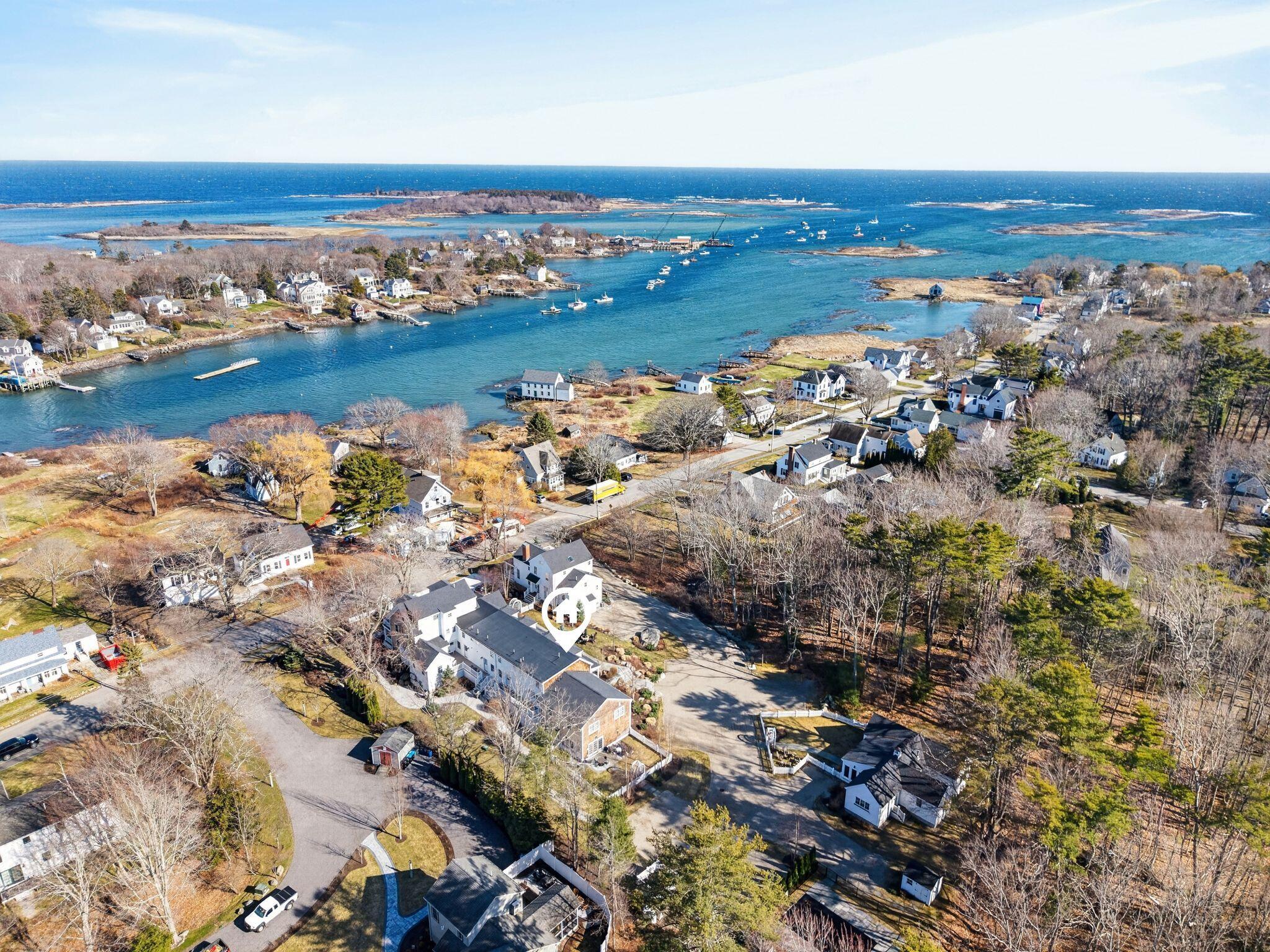 15 Langsford Road, Unit 8 Kennebunkport, ME 04046 - Photo 23 of 36 Aerial looking southeast