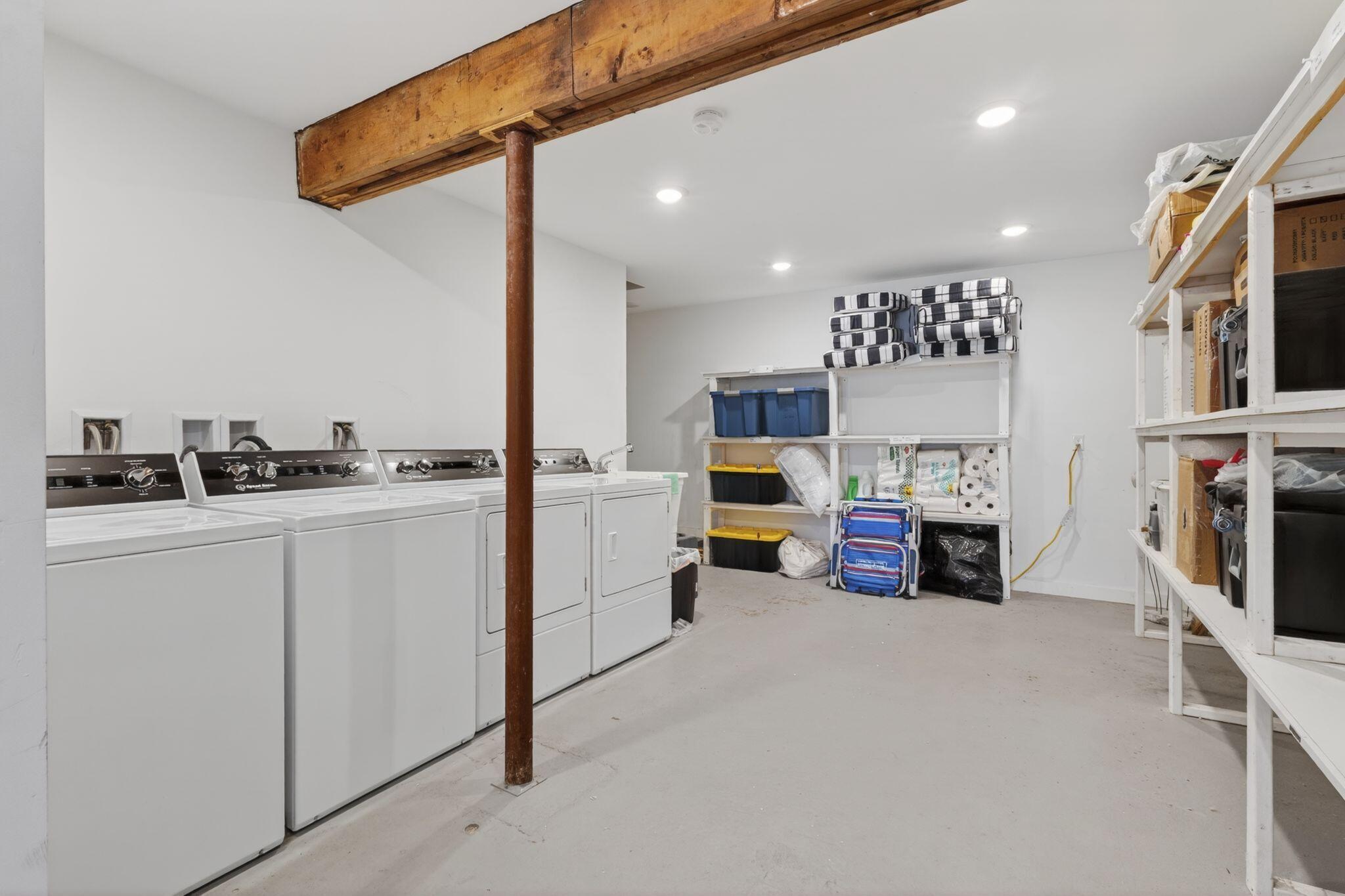 15 Langsford Road, Unit 8 Kennebunkport, ME 04046 - Photo 31 of 36 Basement shared washer & dryers