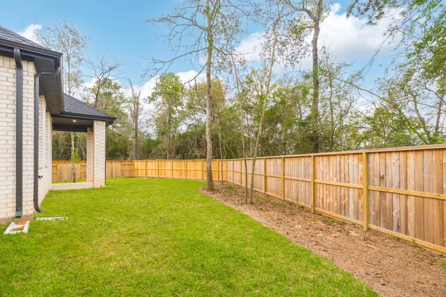 a swimming pool with an outdoor seating