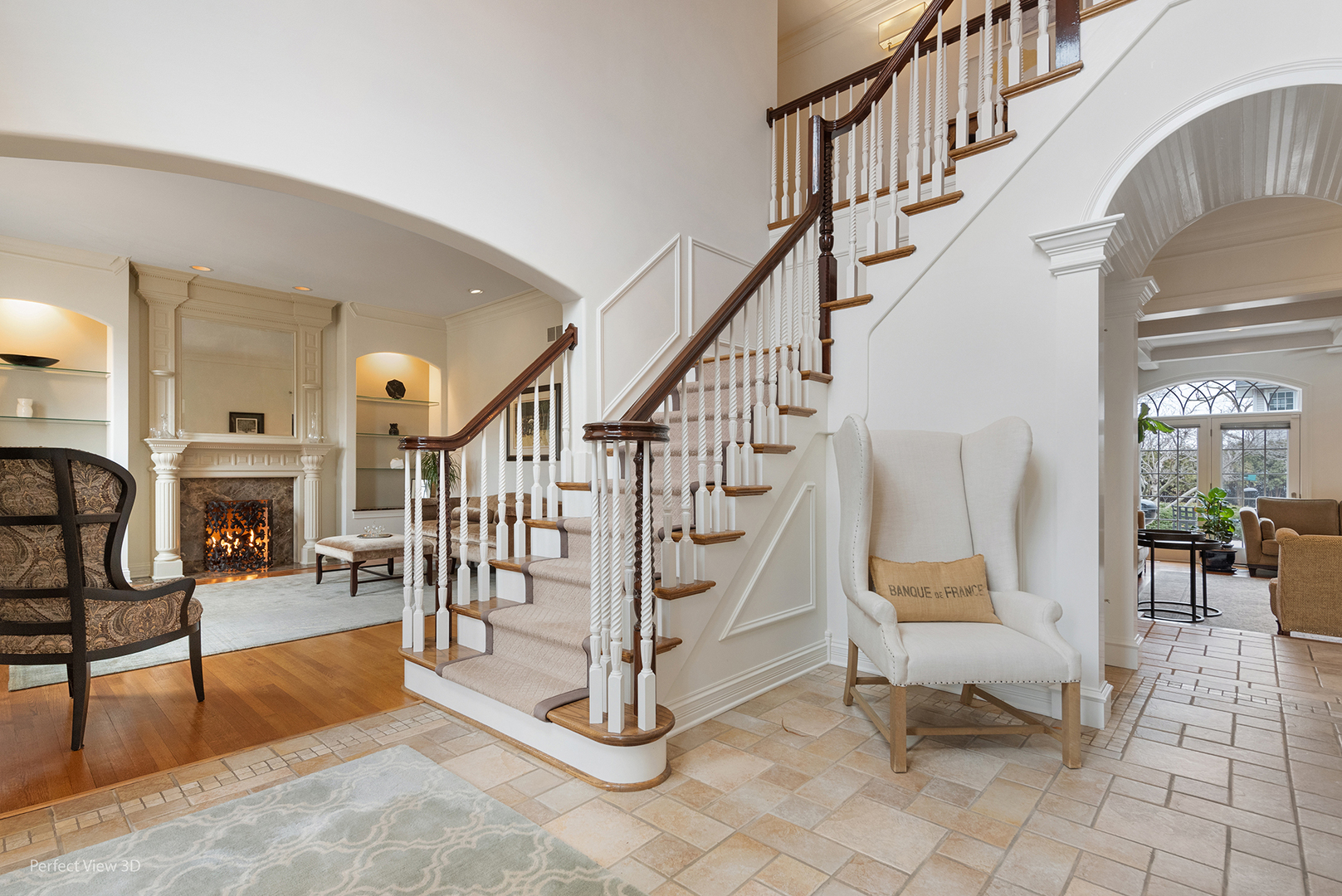734 Highview Avenue Glen Ellyn, IL 60137 - Photo 2 of 25 a view of entryway and hall with dining room