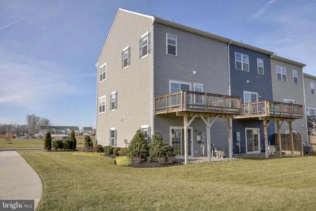 a view of outdoor space with garden