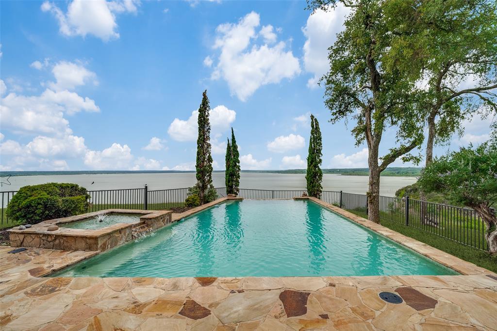 1237 Overlook Court Whitney, TX 76692 - Photo 14 of 20 a view of a lake from a balcony