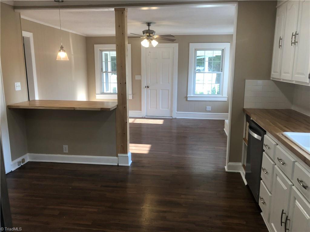 216 Cedarbrook Road Jonesville, NC 28642 - Photo 3 of 19 From Kitchen to den.