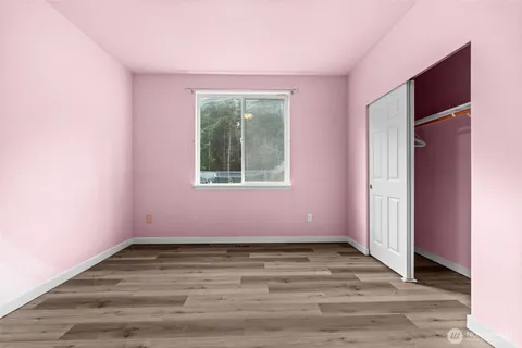 wooden floor in an empty room