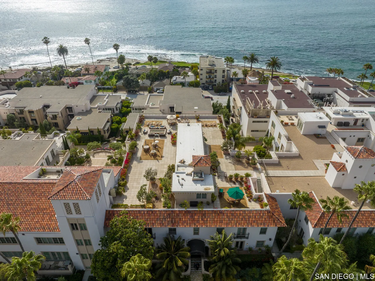 464 Prospect Street, Unit PH5 La Jolla, CA 92037 - Photo 13 of 28 an aerial view of multiple house