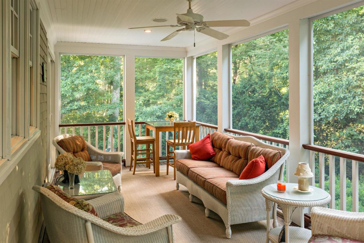 5 Uncatena Road Mashpee, MA 02649 - Photo 17 of 29 a living room with furniture and a floor to ceiling window