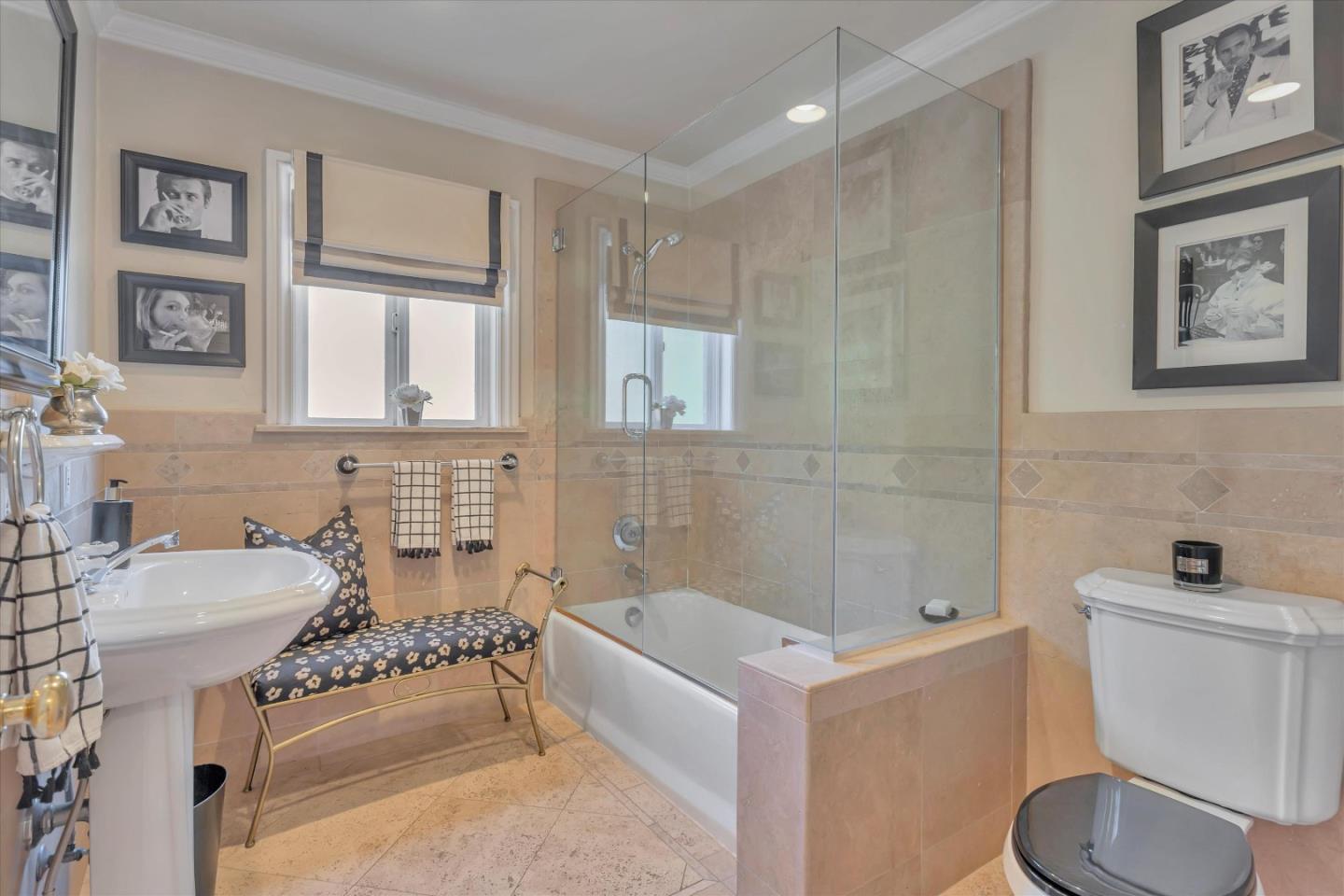 2084 Ellen Avenue San Jose, CA 95125 - Photo 24 of 43 a bathroom with a sink a toilet and bathtub