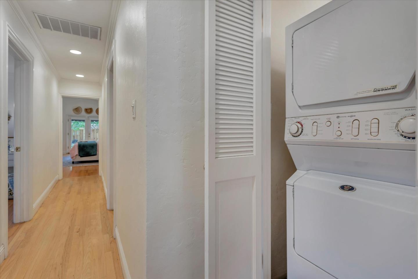 2084 Ellen Avenue San Jose, CA 95125 - Photo 33 of 43 a view of a hallway with wooden floor