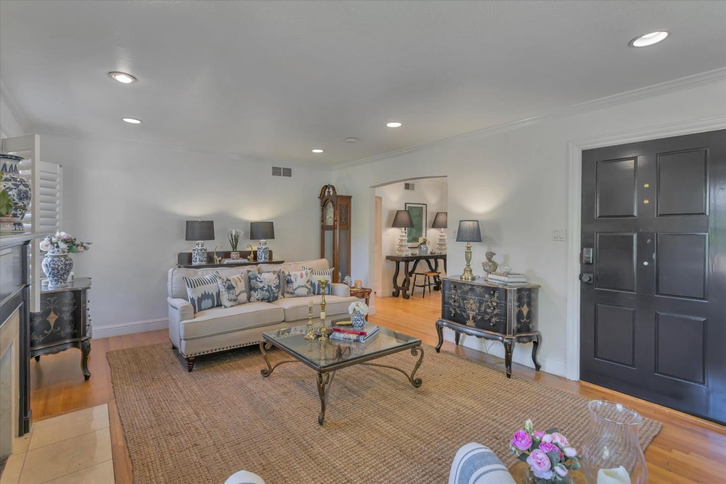2084 Ellen Avenue San Jose, CA 95125 - Photo 8 of 43 a living room with furniture and kitchen view