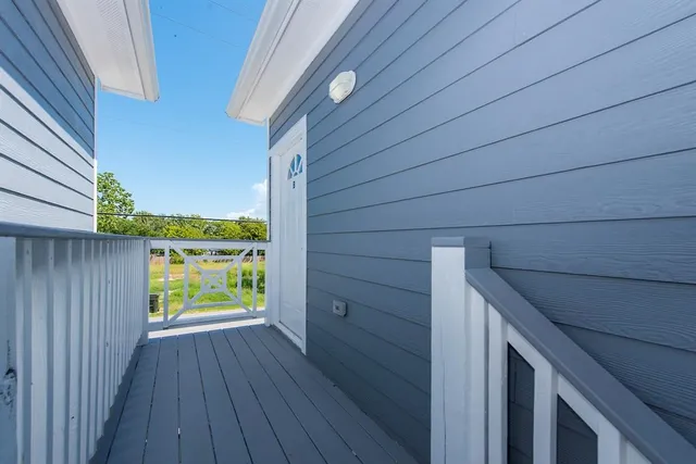 a view of front door