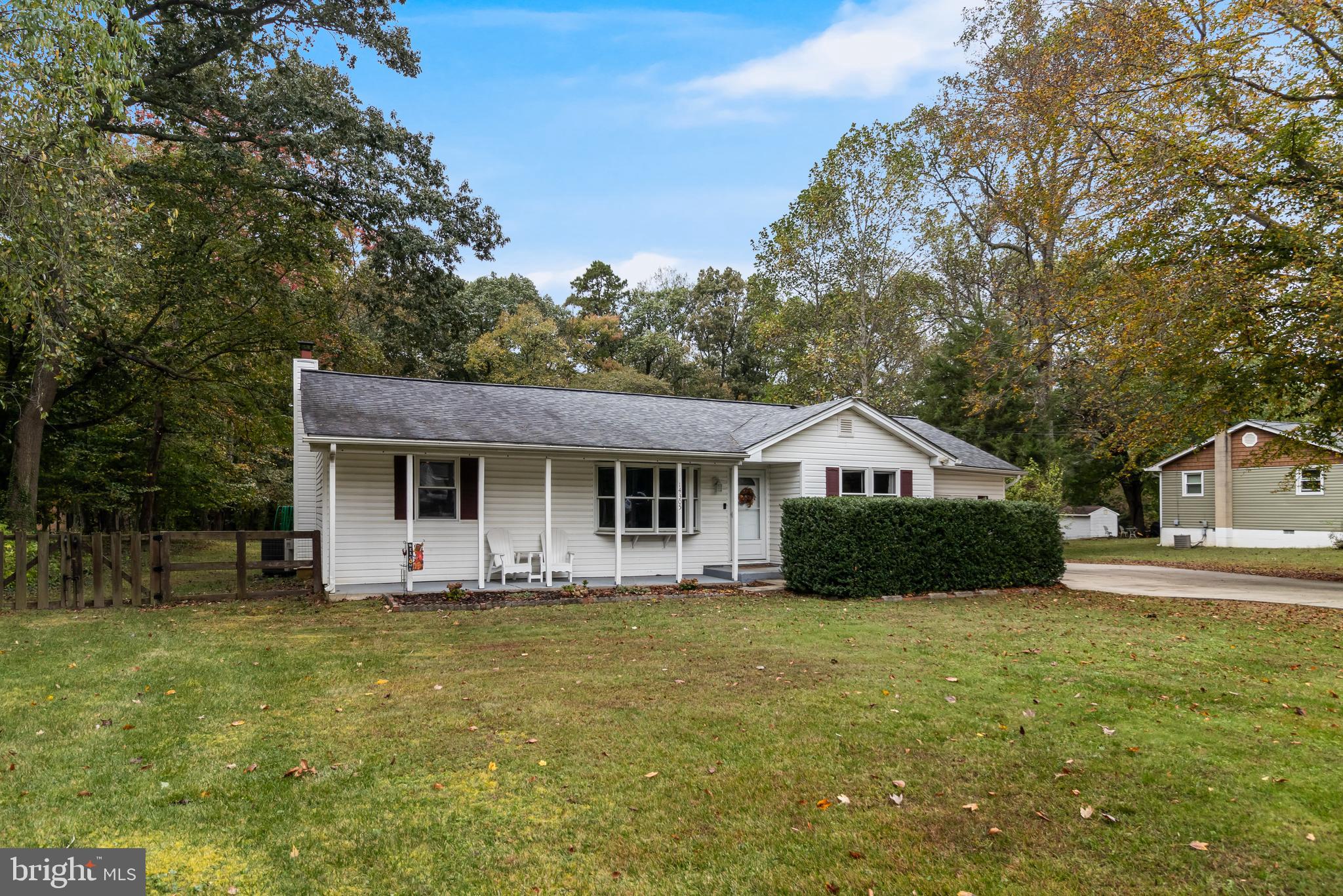 14305 Duckett Road Brandywine, MD 20613 - Photo 20 of 35 a front view of house with yard and green space