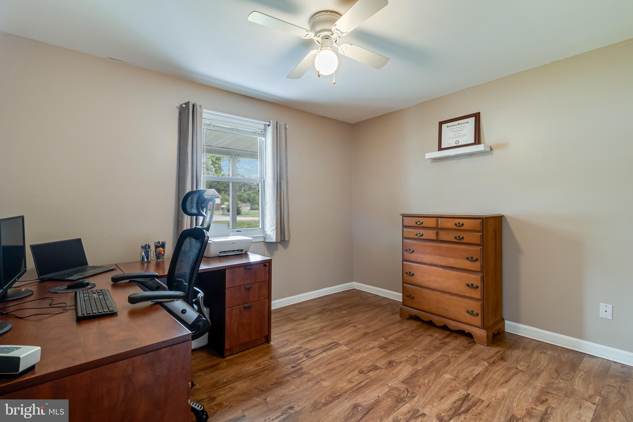 14305 Duckett Road Brandywine, MD 20613 - Photo 27 of 35 a view of a workspace with furniture and a window