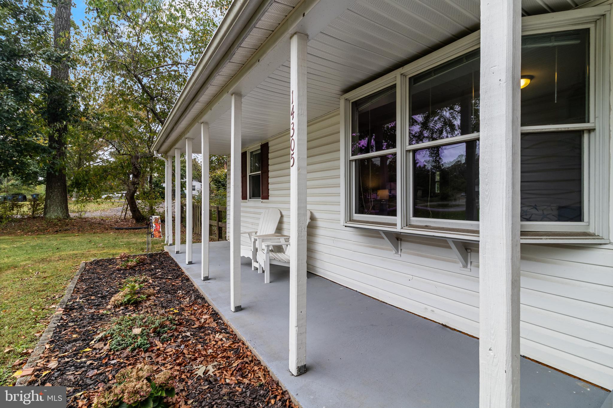 14305 Duckett Road Brandywine, MD 20613 - Photo 30 of 35 front view of a house with a porch