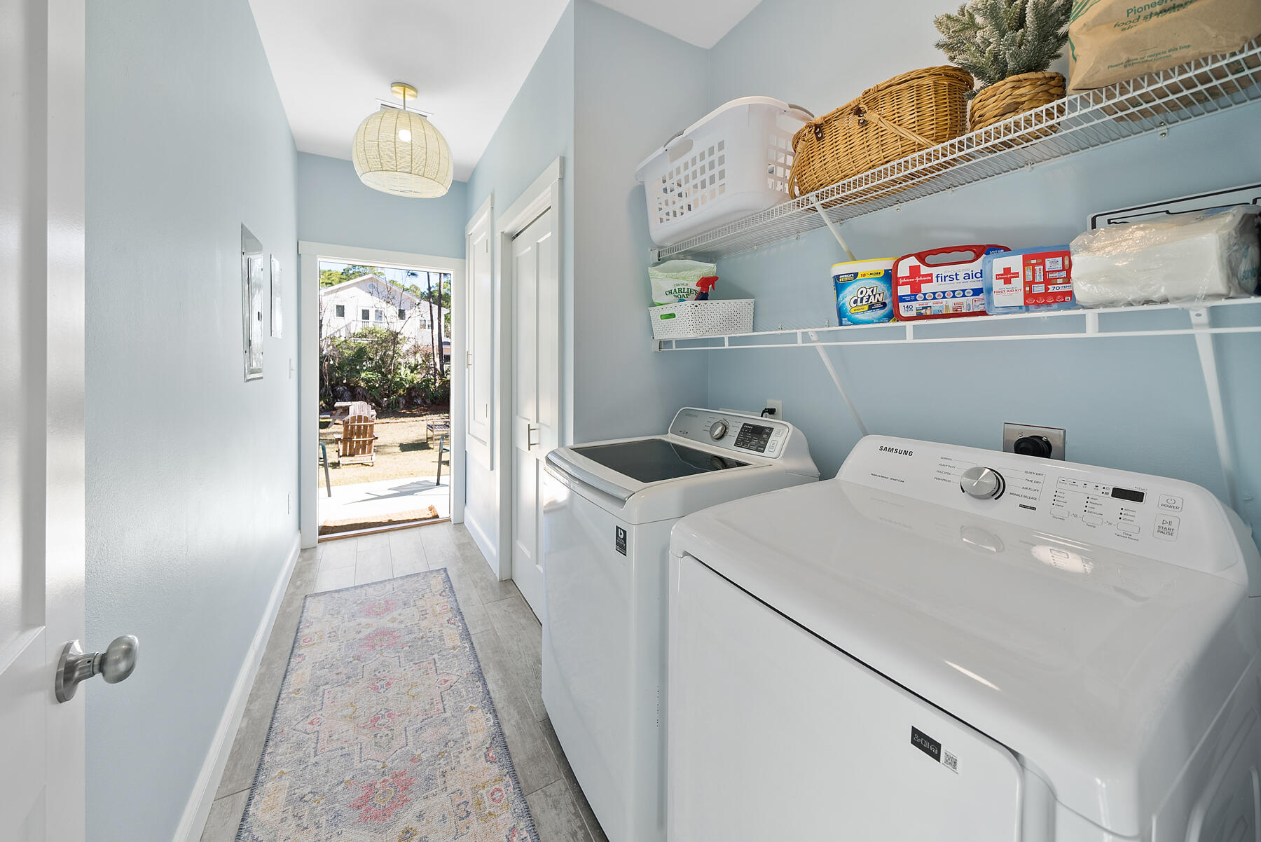 115 Barcelona Avenue Santa Rosa Beach, FL 32459 - Photo 18 of 34 a utility room with dryer and washer